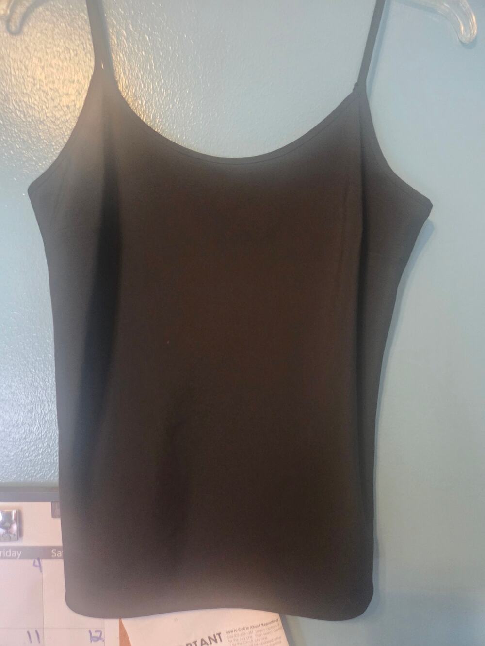 Talbots Blk Silk Tank Size 4.